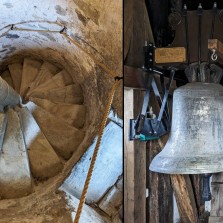 Na ochoz vede 103 schodů a  k vidění je také zvon Marie z roku 1489. Foto: Kamila Dvořáková