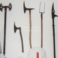 Středověké zbraně. Foto: Kamila Dvořáková