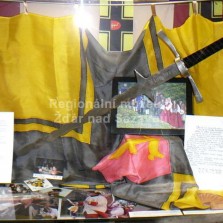 Nejnovější prapor, zakládací listina a další zajímavosti. Foto: Kamila Dvořáková