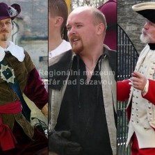 Hejtmani - Jaromír Vyboštok (současný), Petr Hron a Ladislav Konvičný. Foto: Kamila Dvořáková