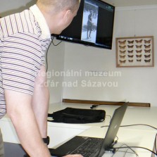 Ondřej Červený přednáší. Foto: Kamila Dvořáková