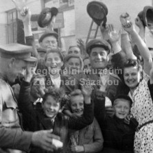 Květen 1945 ve Žďáře. Foto: Vilém Frendl