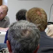 Ondřej Červený diskutuje s posluchači. Foto: Kamila Dvořáková