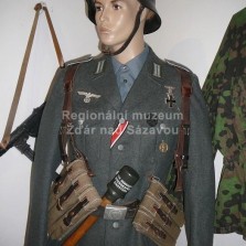 Vycházková uniforma příslušníka wehrmachtu. Foto: Kamila Dvořáková
