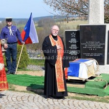 Požehnání hrobů ruských vojáků. Foto: Zdeněk Málek