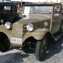 Historické vozidlo Tatra 57 (Hadimrška) cabriolet - standart. Foto: Kamila Dvořáková