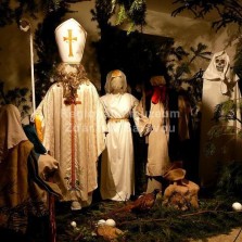 Mikuláš, čert, anděl a smrt. Foto: Kamila Dvořáková