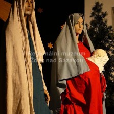 Panna Maria, Josef a Ježíšek. Foto: Kamila Dvořáková