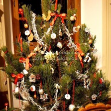 Tradičně nazdobený vánoční stromeček. Foto: Kamila Dvořáková