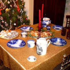 Vánoční stůl. Foto: Kamila Dvořáková