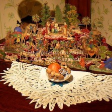 Betlém na piánu hudebního skladatele Františka Drdly. Foto: Kamila Dvořáková