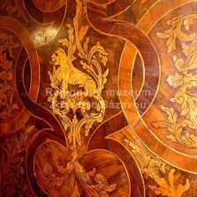 Detail intarzie. Foto: Kamila Dvořáková