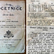 Dobové učebnice. Foto: Kamila Dvořáková