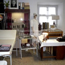 Ordinace dětského lékaře (50. léta 20. stol.). Foto: Kamila Dvořáková