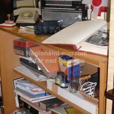 Detail kanceláře. Foto: Kamila Dvořáková