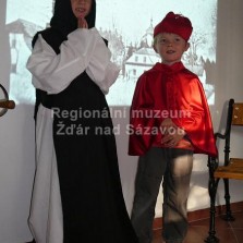 Mnich a kardinál. Foto: Kamila Dvořáková