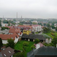 Pohled na Veselskou ulici a ŽĎAS na obzoru. Foto: Kamila Dvořáková