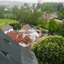 Domky na Podskalí a cesta na Stalingrad. Foto: Kamila Dvořáková