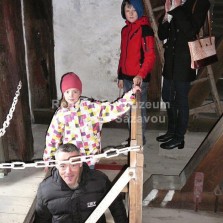 Návštěvníci na cestě dolů. Foto: Kamila Dvořáková