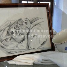 Ukázka prací z dob studií. Foto: Kamila Dvořáková