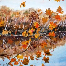 Detail obrazu. Foto: Kamila Dvořáková