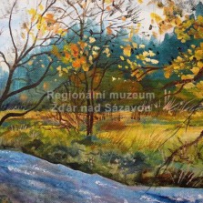 Detail obrazu. Foto: Kamila Dvořáková