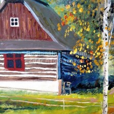 Detail obrazu. Foto: Kamila Dvořáková