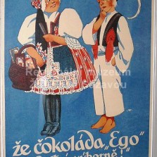 Reklamní plakátek. Foto: Kamila Dvořáková