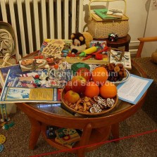 Stůl v období Vánoc. Foto: Kamila Dvořáková