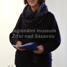 Mgr. Helena Jelínková - zástupkyně Společnosti pro hluchoslepé - Lorm. Foto: Kamila Dvořáková