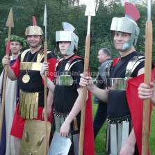 Vojáci a jejich centurion. Foto: Kamila Dvořáková