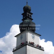 Věž s návštěvníky. Foto: Kamila Dvořáková