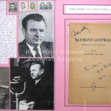 Klement Gottwald - československý prezident.