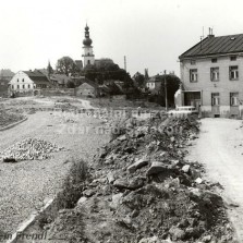 Pohled na dnešní hlavní křižovatku u Domu kultury. Foto: Vilém Frendl