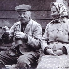 Svačící zedník. Foto: Vilém Frendl