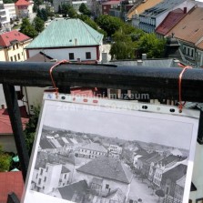 Současnost a srovnávací fotografie z roku 1920. Foto: Kamila Dvořáková