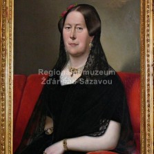 Portrét dámy (Anton Johann Ferenz). Foto: Kamila Dvořáková