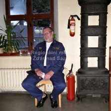 Na bezpečnost akce dohlížející hasič. Foto: Kamila Dvořáková