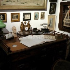 Pohled do muzea při nočním osvětlení. Foto: Kamila Dvořáková