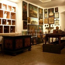 Pohled do muzea při nočním osvětlení. Foto: Kamila Dvořáková