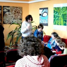 Vernisáž výstavy prací žáků ZUŠ ve Žďáře nad Sázavou, inspirovaných výstavou Hmyz ze všech stran. Foto: Kamila Dvořáková