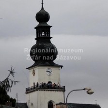 Návštěvníci na věži. Foto: Stanislav Mikule