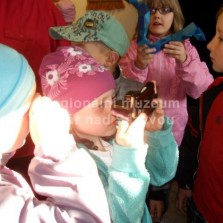 Návštěvníci si hrají. Foto: Alena Kratochvílová