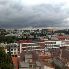 Pohled na náměstí a sídliště Vodojem a U průmyslové školy. Foto: Jiří Brož