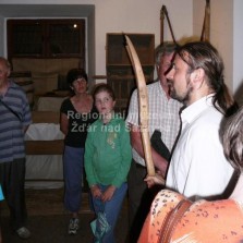 Výklad v kůlně. Foto: Kamila Dvořáková