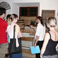 Výklad v kůlně. Foto: Kamila Dvořáková