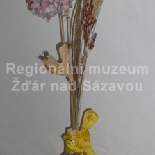 Svatebí lahev. Foto: Kamila Dvořáková