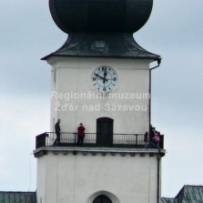 Návštěvníci na věži kostela sv. Prokopa. Foto: Kamila Dvořáková