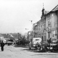 Velké náměstí 10. května 1945. Foto: Archiv RM