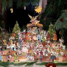 Národopisný betlém. Foto: Kamila Dvořáková